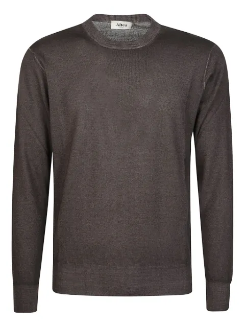 Altea crew-neck wool sweater Brown 2561120