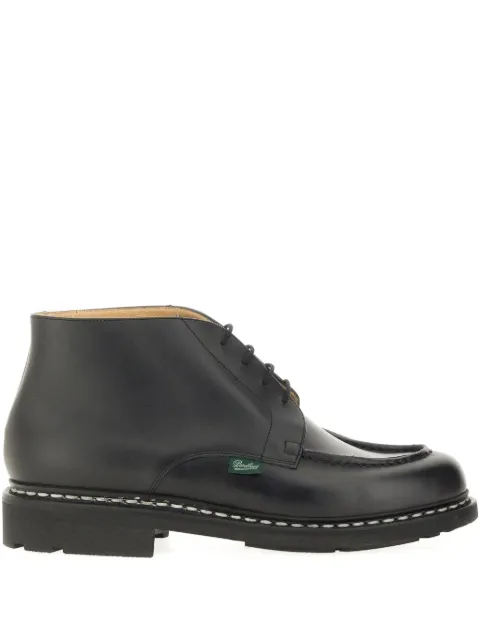 Paraboot leather desert boots Black 232412NOIR