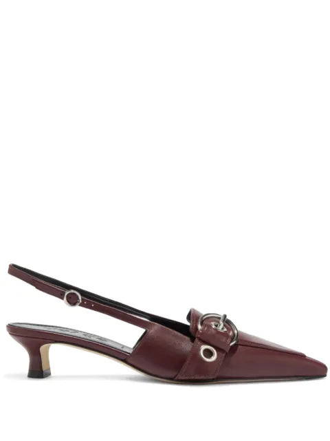 Aeyde 35mm Davina heeled pumps Red A11PU0589001012225