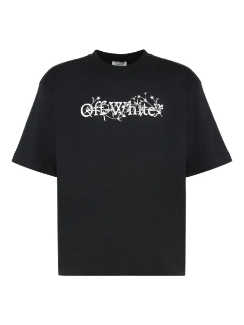 Off-White crew-neck T-shirt Black 44MAA120G5J005