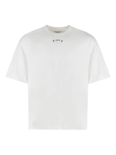 Off-White paisley-print T-shirt White 44MAA120G5J0000110