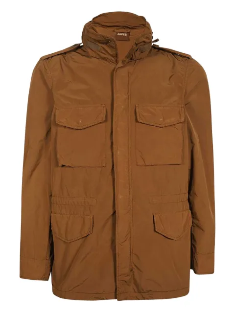 ASPESI multi-pocket field jacket Brown S4II721F973