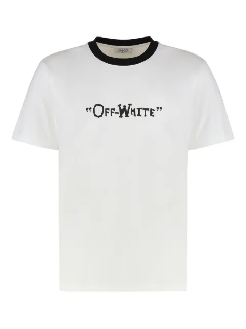 Off-White cotton blend T-shirt White 44MAA027G5J003