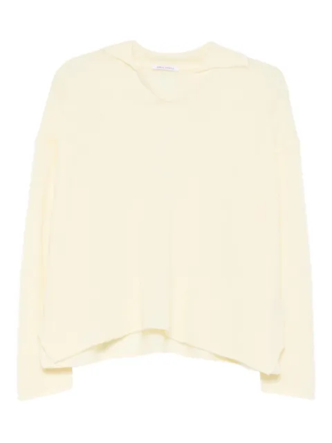 Lebor Gabala wool-blend jumper Yellow 25W174HAKUBA