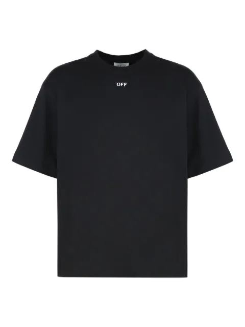 Off-White crew-neck T-shirt Black 44MAA120G5J00E