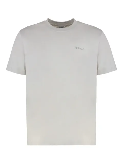 Off-White cotton blend T-shirt Grey 44MAA027G5J00C0511