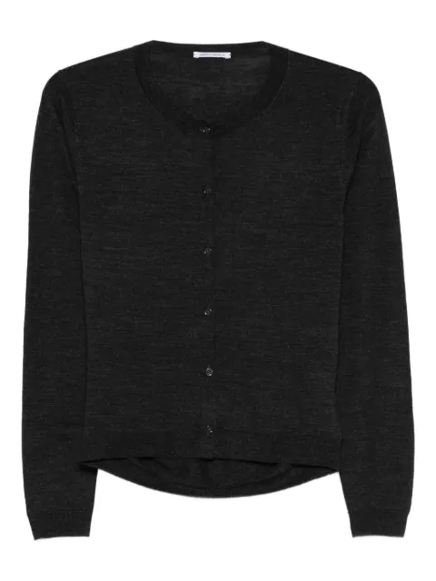 Lebor Gabala merino-wool cardigan Grey 25W209BORNIO