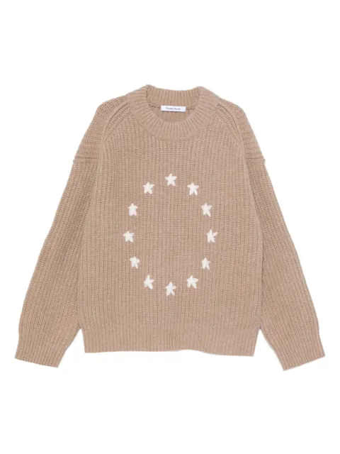 Études Studio Europa round-neck sweater Neutrals H25MMKNI603