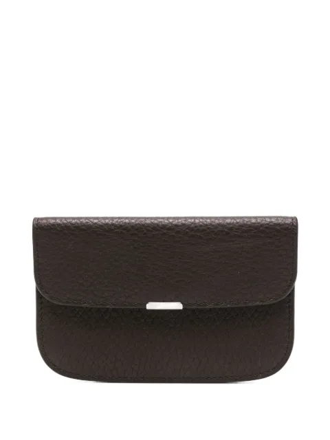 LEMAIRE leather card holder Brown SL0065LL0137
