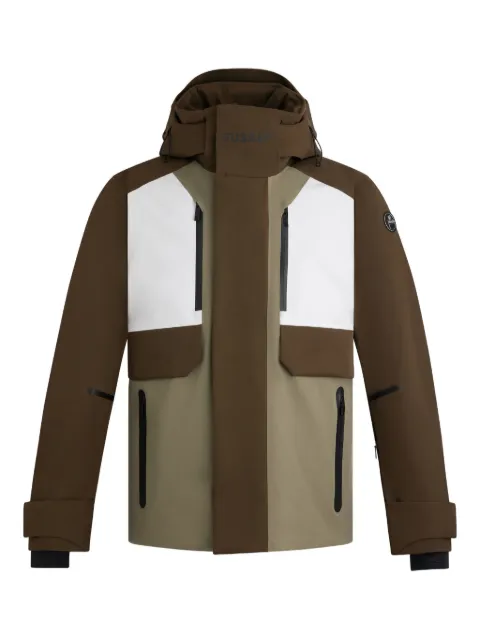 Fusalp three-tone panelled ski jacket Brown 24HG2007