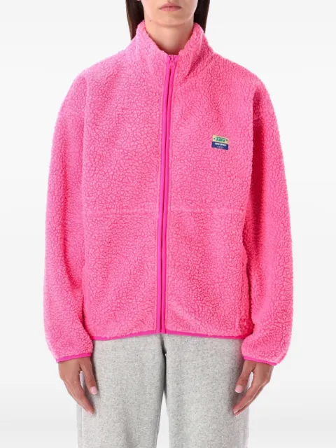 American Vintage Hoktown fleece-texture jacket Pink HOK16CH25PIACCH