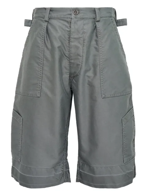 Maison Margiela stone-wash cargo shorts Green S50MU0089M35519853