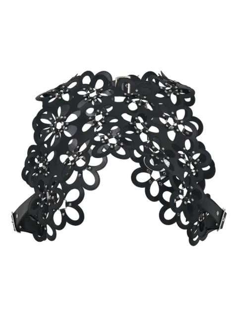 Noir Kei Ninomiya studded cut-out vest Black 3PV00205111A