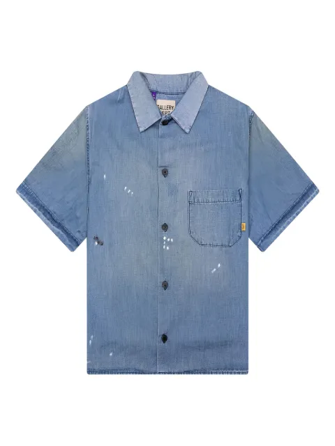 GALLERY DEPT. Bartz cotton shirt Blue BS60009INDI