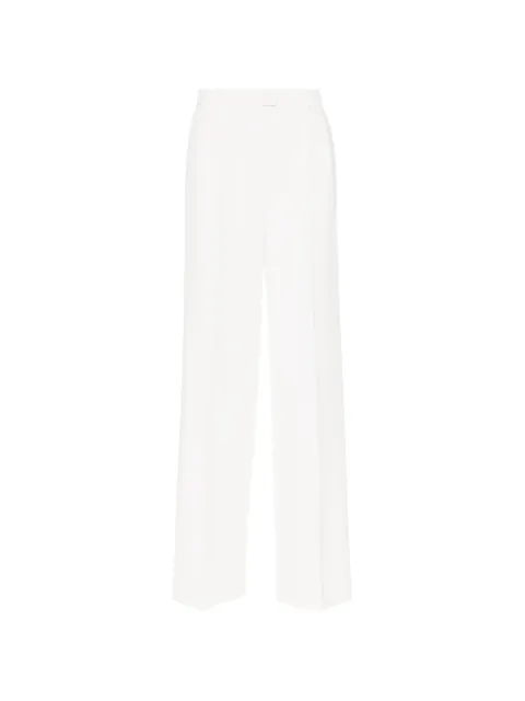 MEDEEA pleated trousers White WLTW