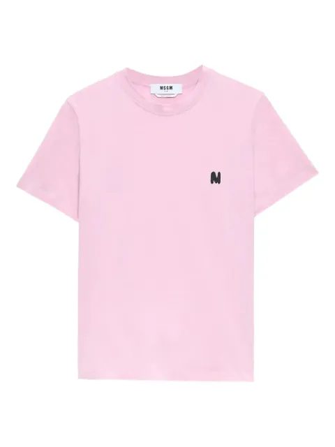 MSGM cotton t-shirt Pink 3941MDM9625779813