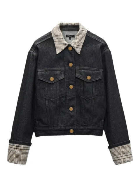 rag & bone Harriet denim jacket Blue AW25RJ1025FORMRWHTWRCO
