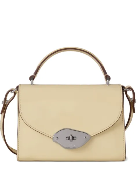 Mulberry small Lana patent-leather tote bag Neutrals A25HH9716710P099