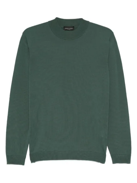 Roberto Collina merino wool jumper Green 253M01006