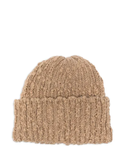 Séfr ribbed-knit beanie Neutrals CHUNKYBEANIE
