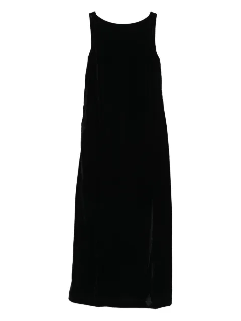 Peserico sleeveless maxi dress Black E0232103951005