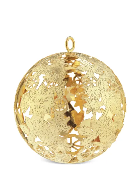 Christofle Bouquet Givré Christmas tree ornament (7.62cm) Gold 3570660548534
