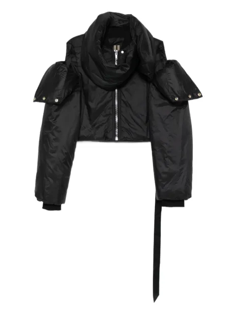 Rick Owens DRKSHDW Convertible puffer jacket Black DS02E7727NP