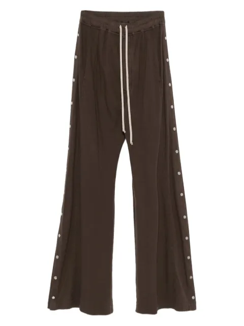 Rick Owens DRKSHDW drawstring wide-leg trousers Brown DU02E7393JDB