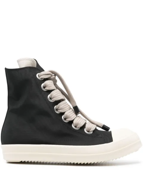Rick Owens DRKSHDW high-top lace-up fastening sneakers Black DU02E7818NCVW2