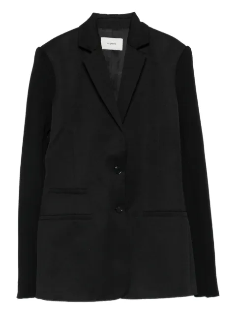 Coperni single-breasted blazer Black COPV82F3004