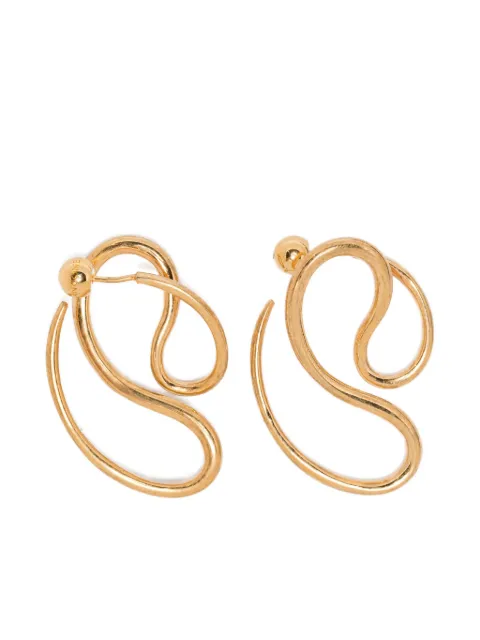 Panconesi sculptural earrings Gold F25EA021P