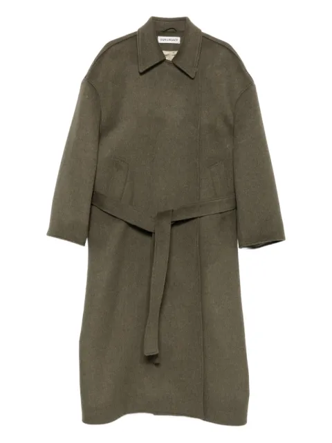 OUR LEGACY Court belted coat Green W4251CD