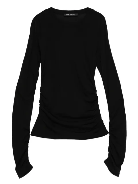 OUR LEGACY long-sleeved T-shirt Black W4256SIB