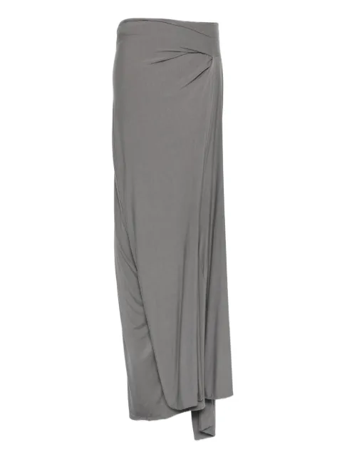 ENTIRE STUDIOS asymmetric skirt Grey ESWW257020DG