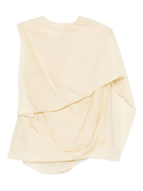 ENTIRE STUDIOS draped blouse Neutrals ESWW258017SN