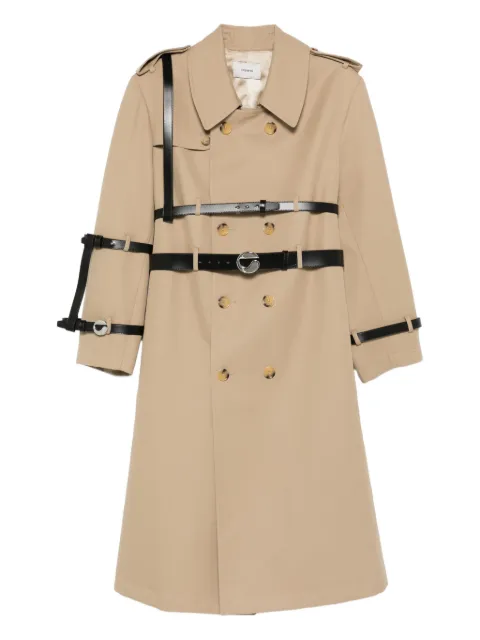 Coperni belted trench coat Neutrals COPM27F3006