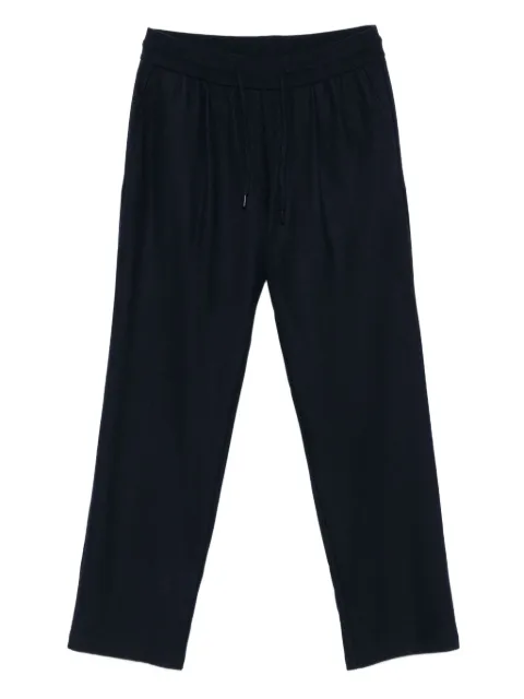 Herno drawstring straight-leg trousers Blue PT000154U56034