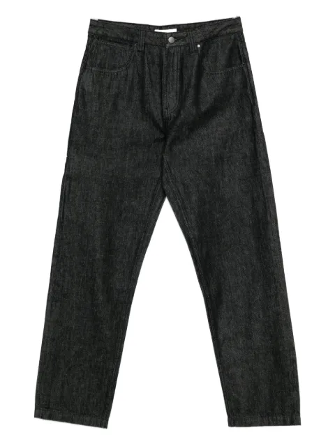 ENTIRE STUDIOS logo-patch jeans Black ESMW2511009RB