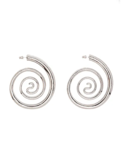 Panconesi Spiral Serpant earrings Silver F25EA024P