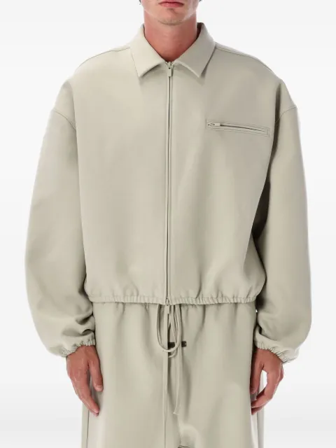 FEAR OF GOD ESSENTIALS welt-pocket jacket Neutrals 202SP258066FAS