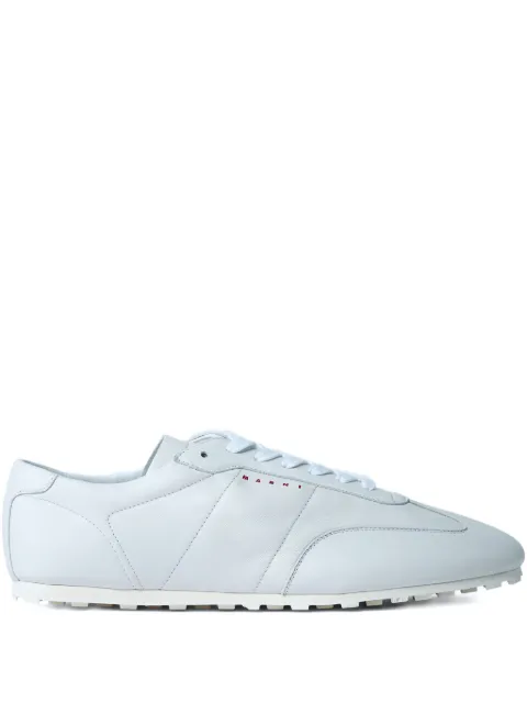 Marni white nappa leather Softy Soccer sneakers White SNZU018600P555800W01