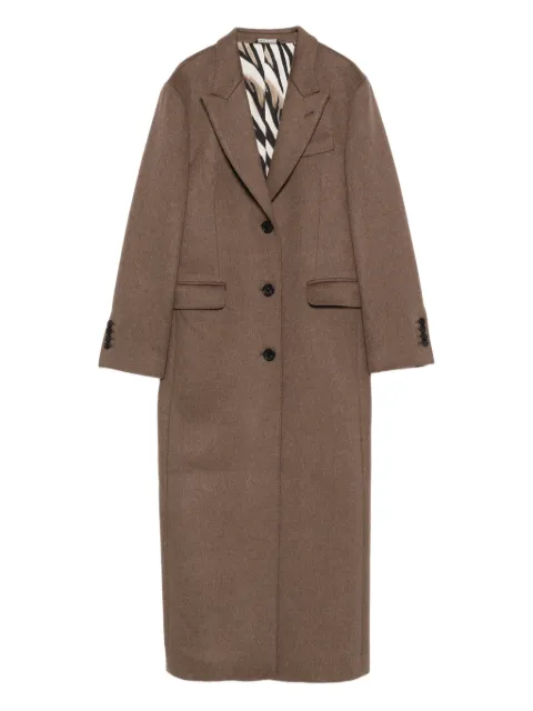 ERALDO single-breasted coat Brown 570924217700690