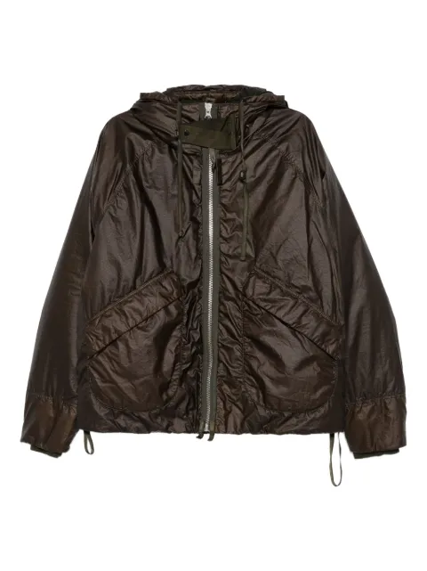 C.P. Company hooded drawstring jacket Green 19CMOW264A110449G683