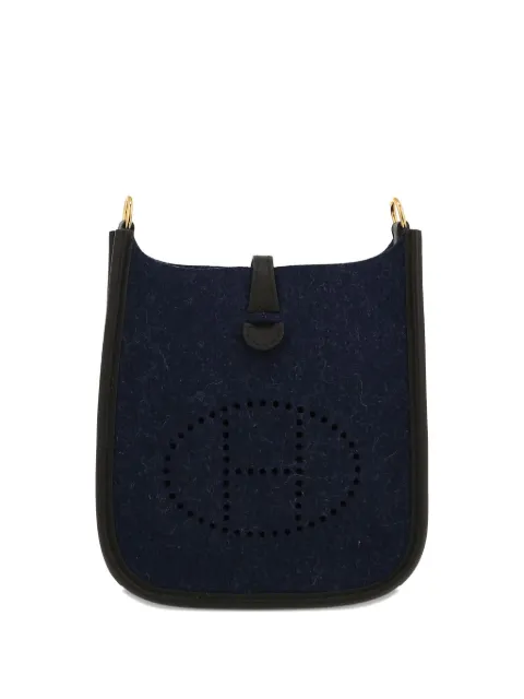 Hermès Pre-Owned mini Evelyne shoulder bag Blue 422016