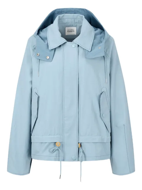 TOMBOY layered hooded jacket Blue 9105313115