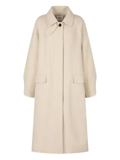 TOMBOY Balmacaan single-breasted coat Neutrals 9105411173