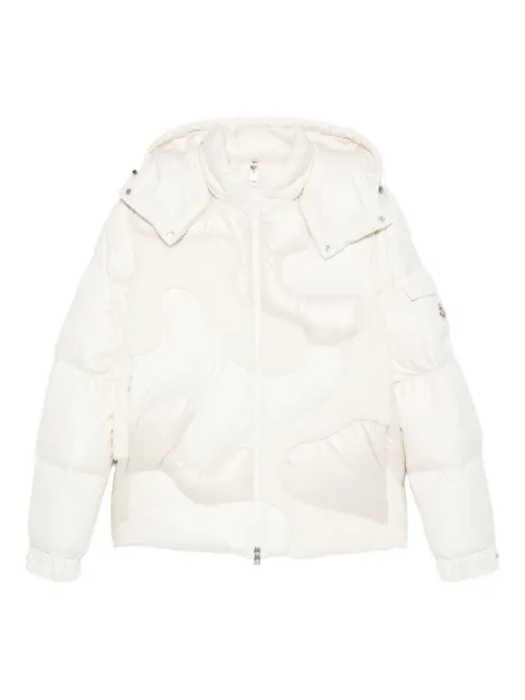 Moncler Candes hooded panelled jacket White K20911A00148597X2
