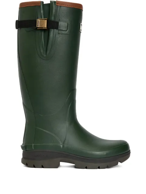Barbour Tempest buckled rain boots Green MRF0016OL51