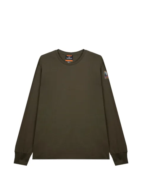 Parajumpers long-sleeved patch T-shirt Green 25WMPMTSEY28