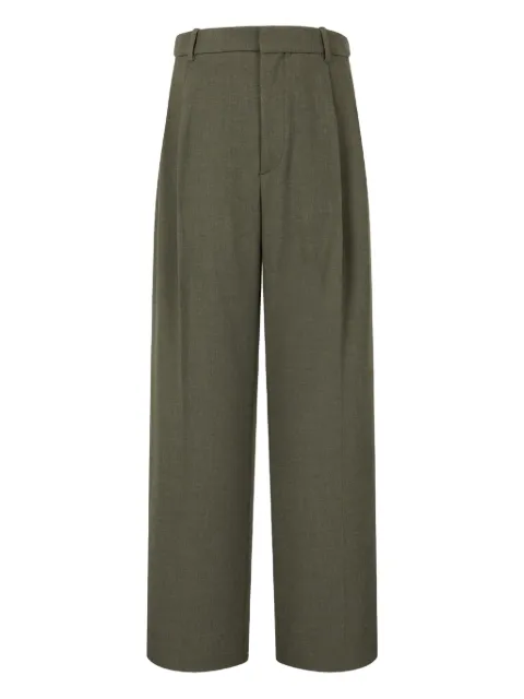 TOMBOY pleated-front trousers Green 9155331554